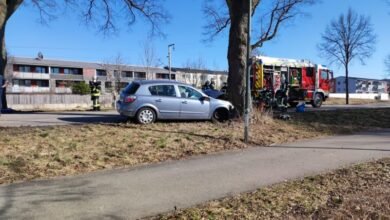 schwerer unfall in erding heute